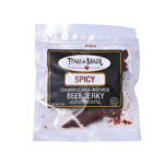 image of our beef jerky, spicy flavor